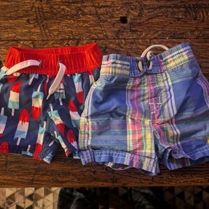 6/9 month swim trunks